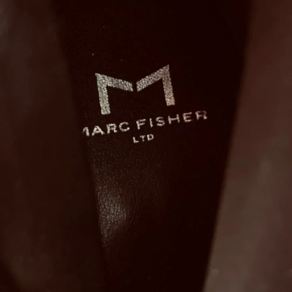 Marc Fisher Bradlee Black Over The Knee Black Boots Size 6 1/2M